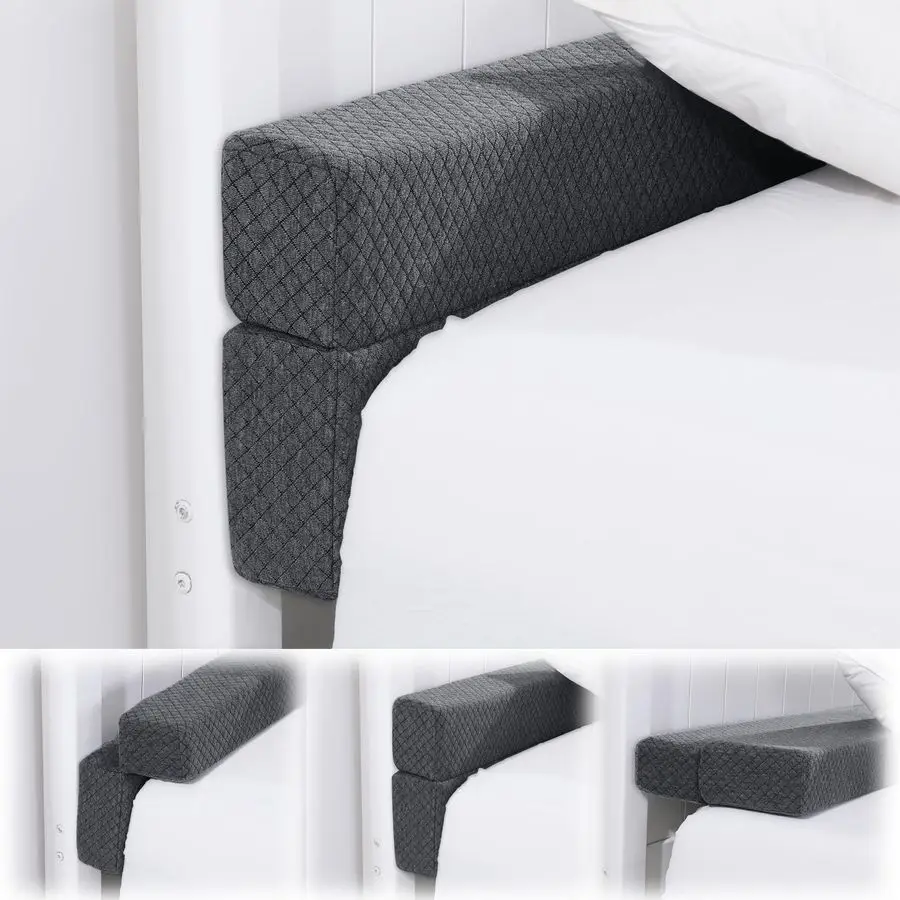 

Flodable Pillow for Headboard Gap,Bed Gap Filler Queen Size,Adjustable Bed Wedge Pillow for Headboard,Rectangular Bed Gap Filler