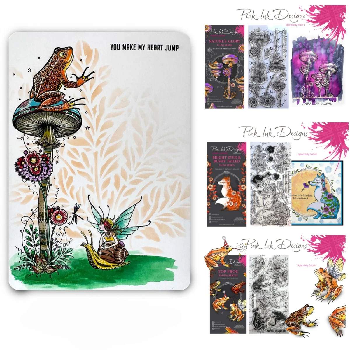 

Fox Frog Mushroom Clear Stamps DIY Scrapbook Embossed Handcraft Paper Card Album Craft Template Supplies Decoration 2025 New