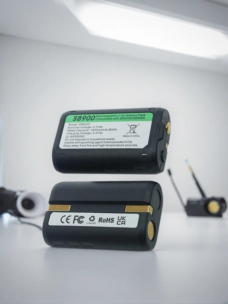 SKOWER 1800 mAh SB900B SB900C Akku für Shure P3RA P9RA+ P10R+ Empfänger ULX-D/ULXD1/QLX-D/AD Sender SB900A SB900 Ladegerät