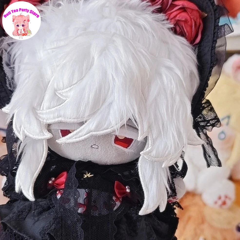 

Плюшевая кукла-персонаж из аниме Cookie Kingdom Saint Lily, 20 см, с одеждой для переодевания, милые мягкие игрушки-фигурки, подарок на день рождения