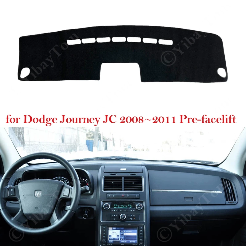 For Dodge Journey JC 2008 ~ 2011 Pre-facelift Dashboard Cover Dash Board Mat Carpet Pad Shade Cape Blanket Car Cushion 2010 2009
