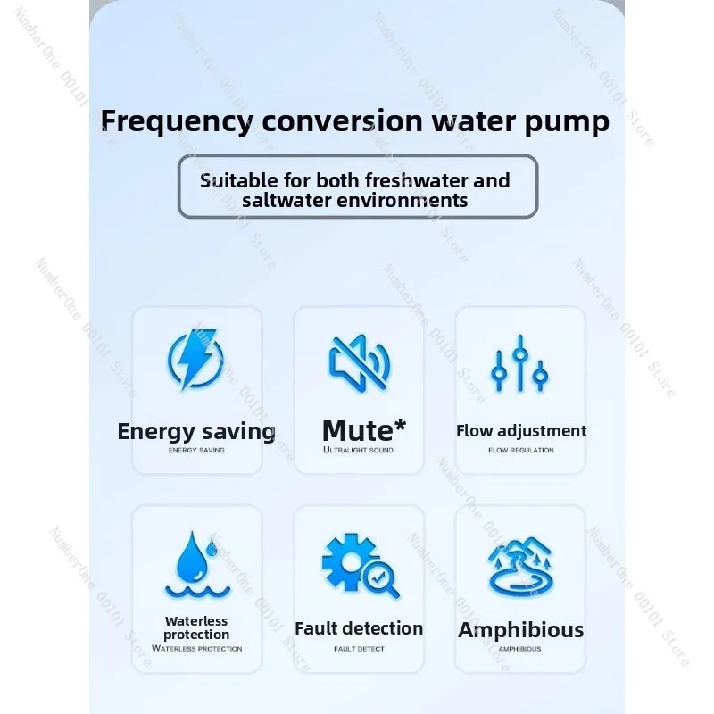 Silent Bottom Suction Submersible Pump Dual Use Aquarium Pond Water Circulation Pump