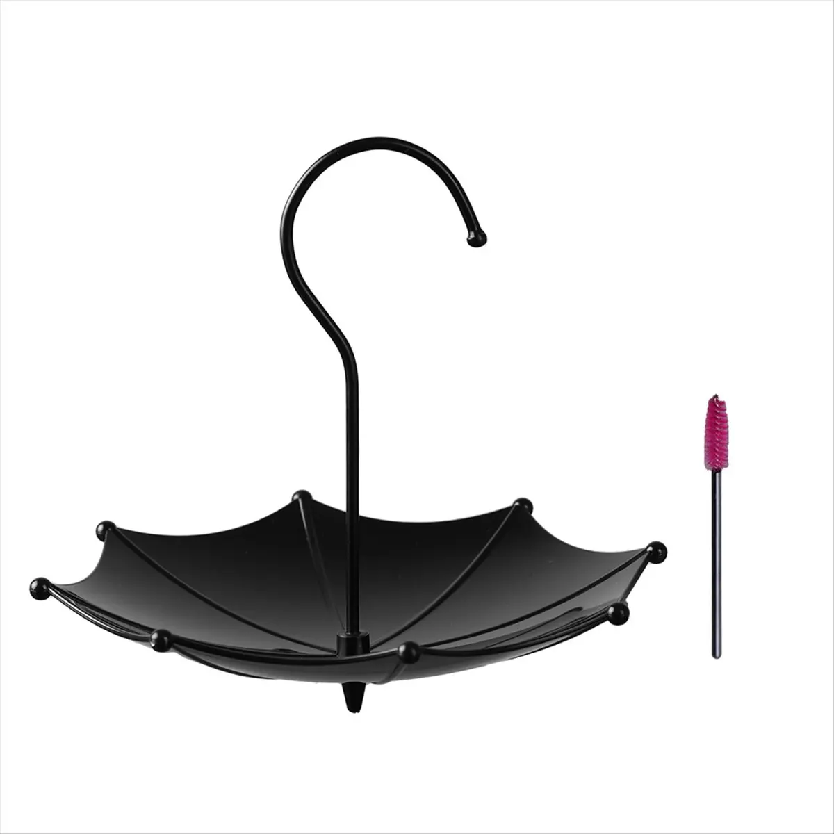 ETRT Bird Feeding Tray Umbrella Design Hanging Platform Bird Feeder Easy-Clean Bird Feeding Tray for Garden