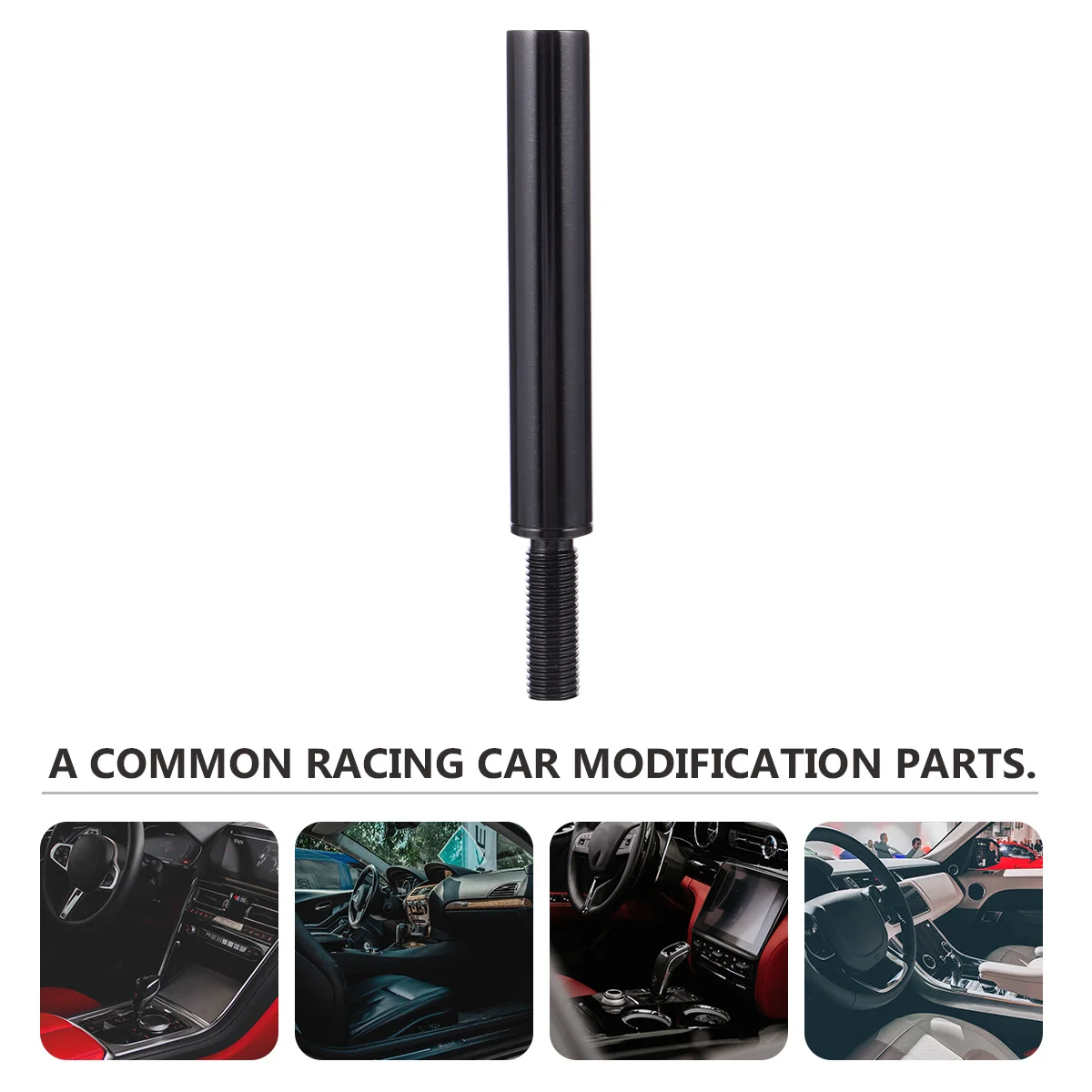 Car Gear Lever Extension Knob Shifter Stick Heightening Manual Transmission Durable Smooth Surface Easy Install Auto Accessories