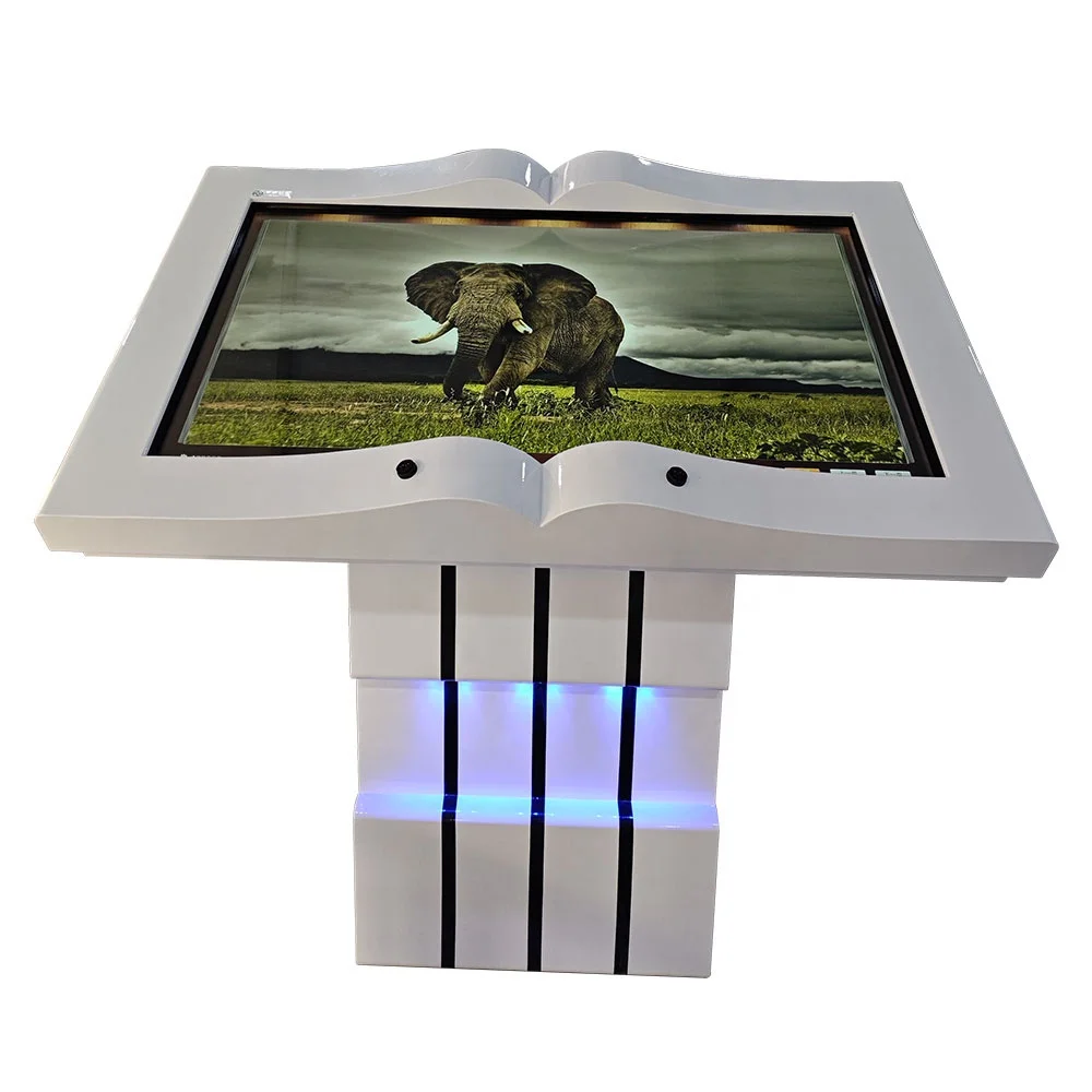 Digital Signage Touch Flip All-in-one Touch Screen LCD Electronic Virtual Book Flipping LCD Virtual Flipper Display