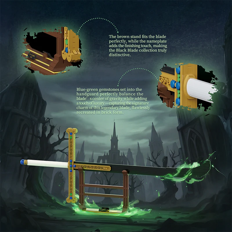 Blocos de Montar MOC de Anime  - Cosplay Prop Building avaliação e preço