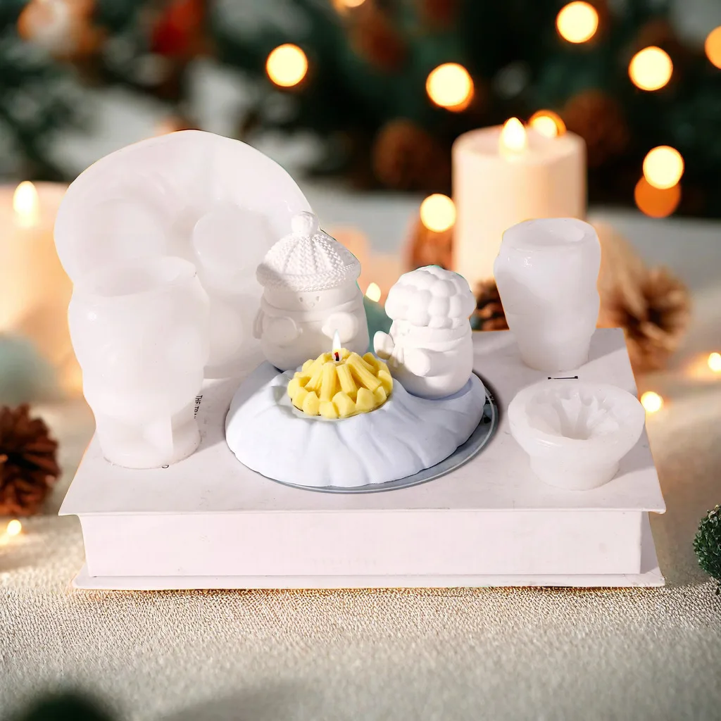 Snowman Warming By …