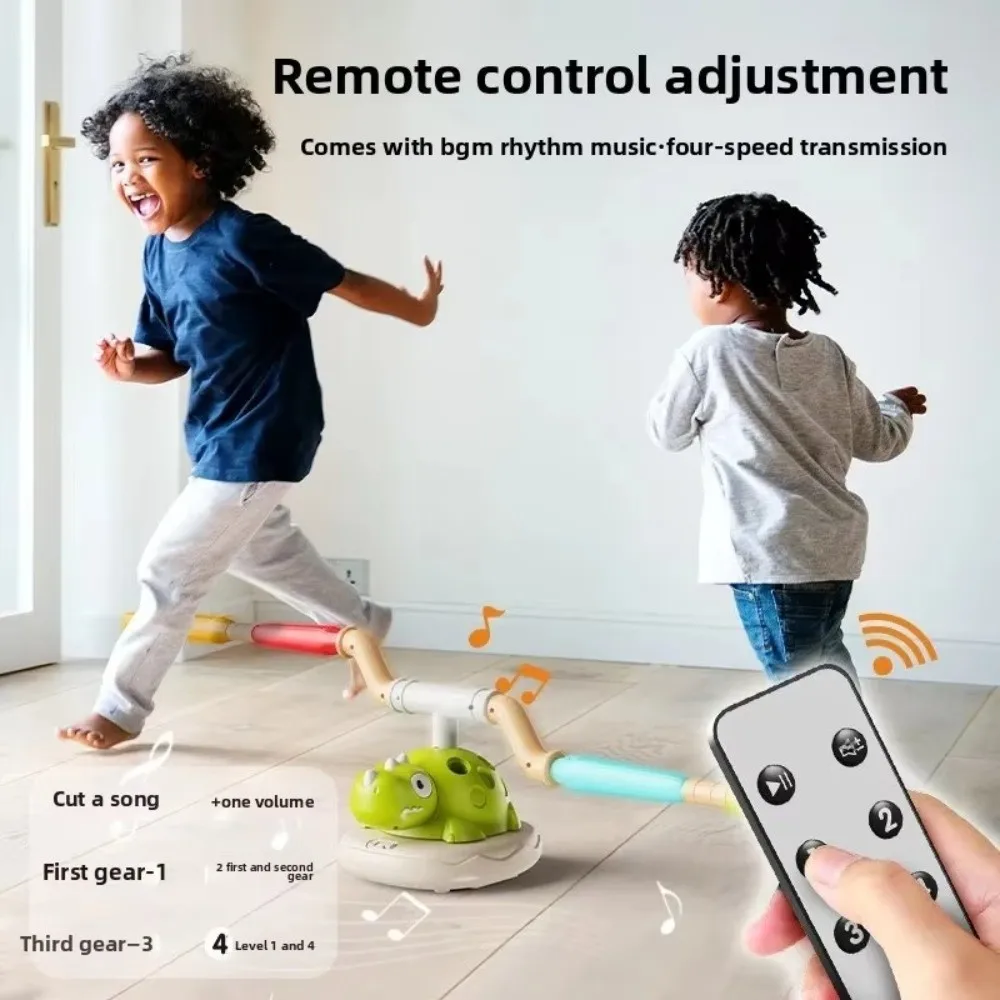 Dinosaur Sensory Training Threeway-One Skipping Rope Ring Rocket Outdoor Sports Equipment Energy Consumption