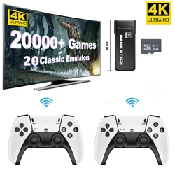 M8 pro Retro Game Console with 10000/20000/40000+ Video Game Stick 2.4G Wireless Gaming Controller 4K HDMI Plug & Play