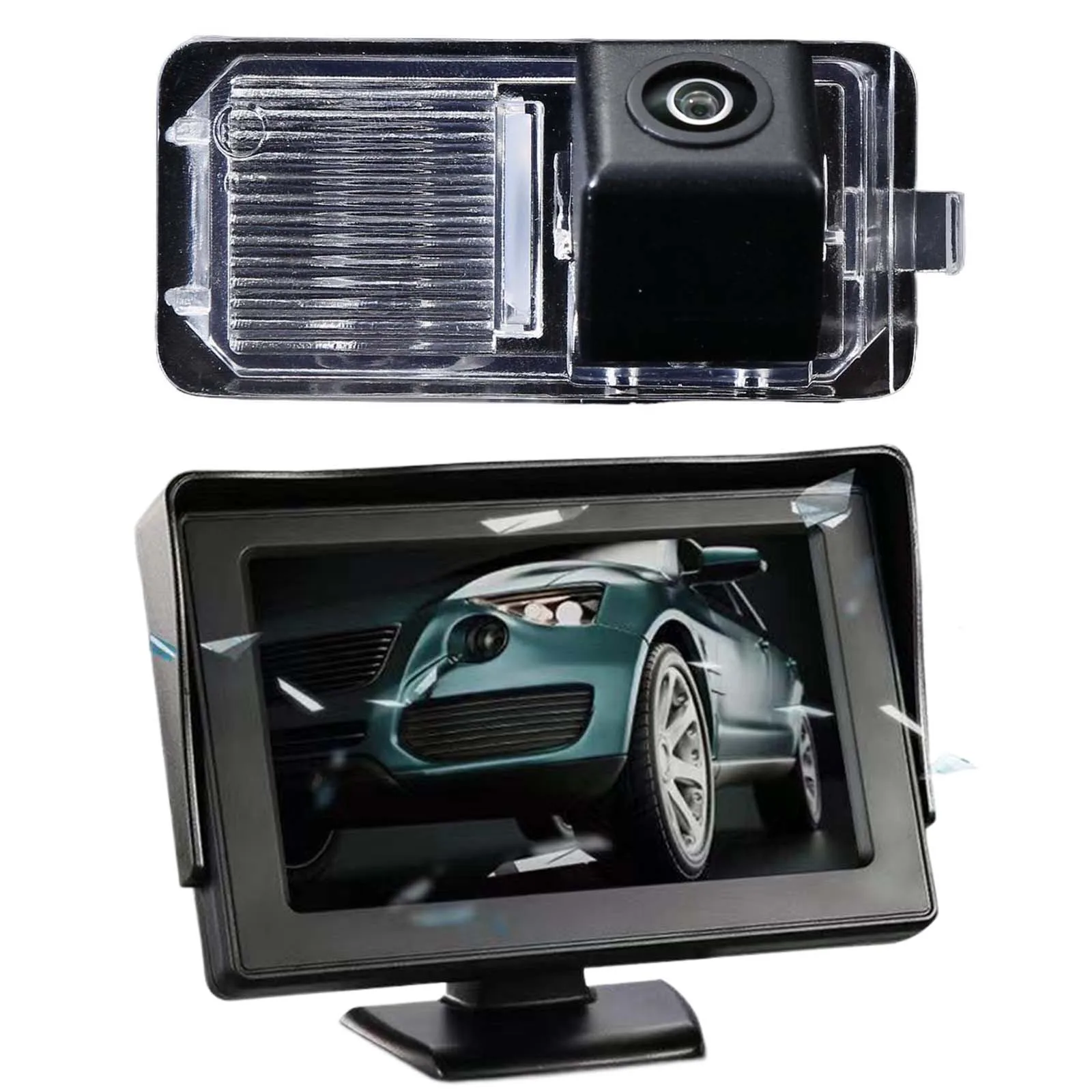 Car rear view camera+4.3