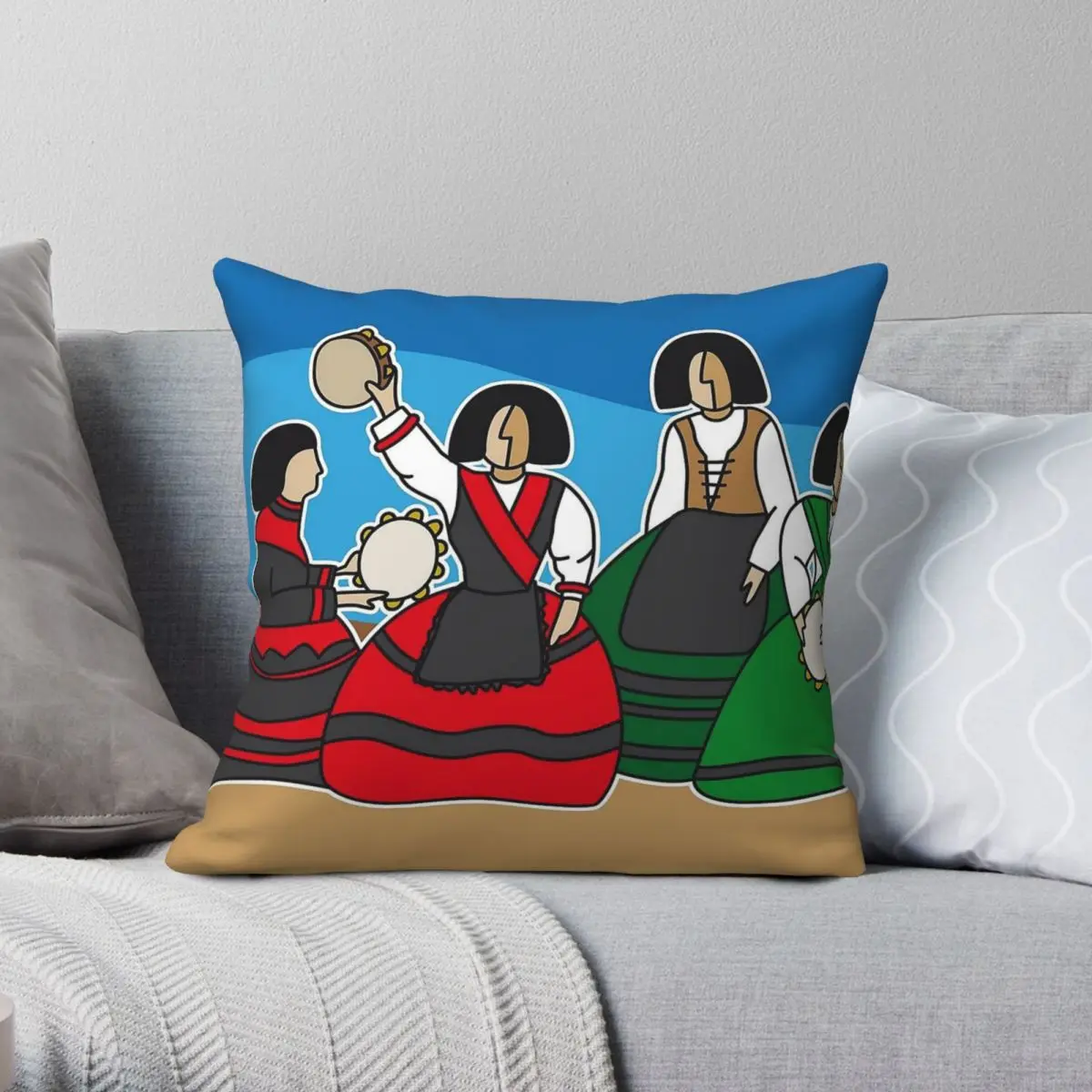 Diego Velazquez Las Meninas funda de almohada cuadrada Galician poliéster lino terciopelo estampado cremallera almohada decorativa funda de cojín de sofá