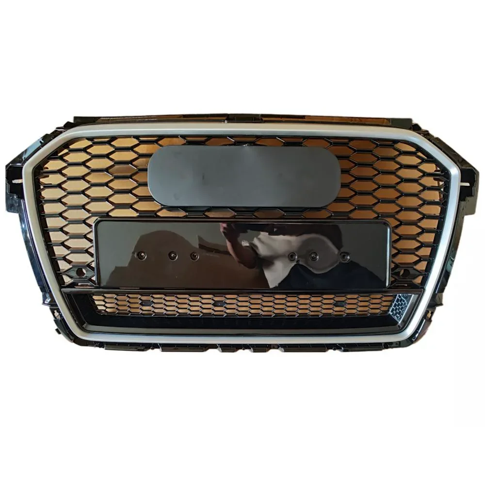 

Решетка для гоночного гриля, передняя решетка для капота автомобиля, передний бампер, решетка для RS1, решетка для A1/S1 2015-2018