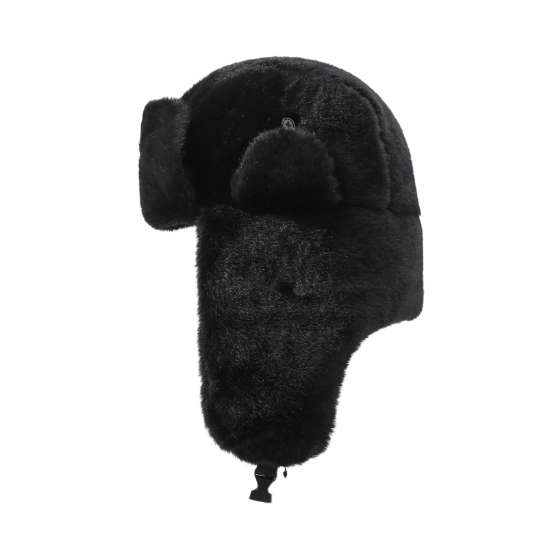 Five-Point Star Lei Feng Style Winter Outdoor Ski Hat, Unisex, Fleece-Lined for Warmth (Suitable for Cycling), image 4