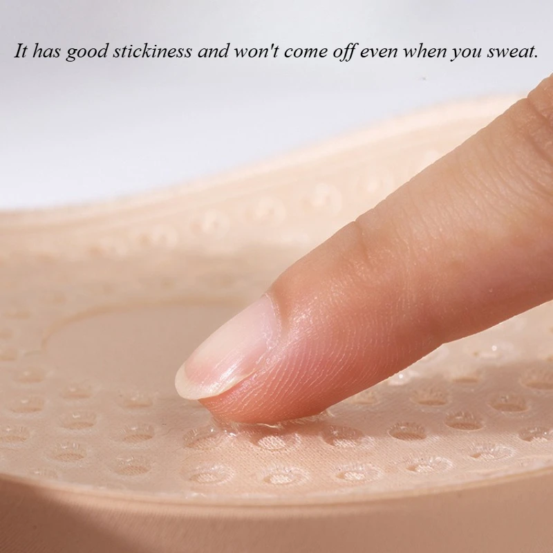 5CM Thickened Chest Sticker Invisible Silicone Bra Shoulder Strap for Women Silicon Push Up Lift Silicon Bra Nipple Tape Sticker view 4