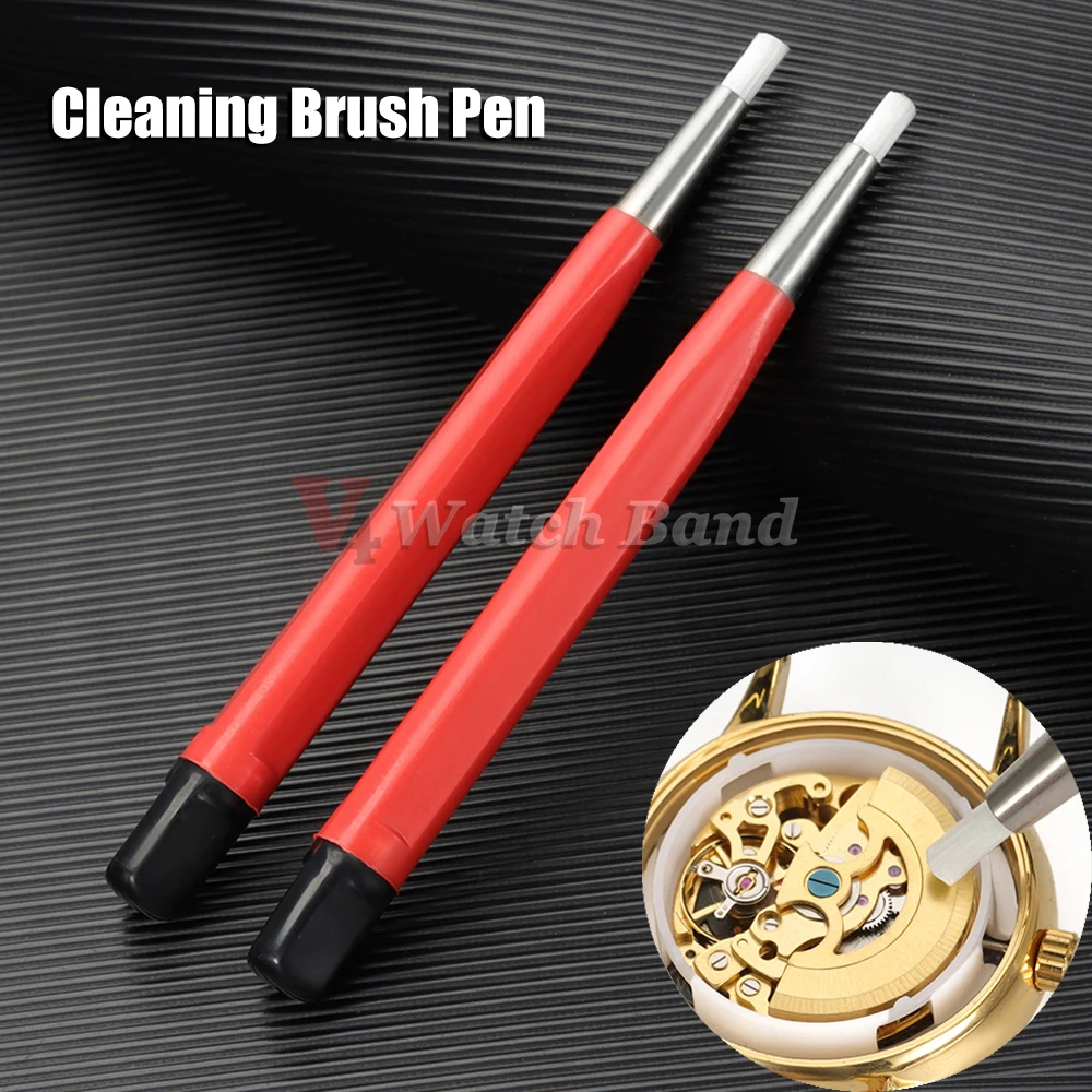 1/2pcs Watch Cleaning Brush Pen Rust Removal Little Rust Remover Tool with Fiberglass Tip for Watches & Electronics Rust Removal