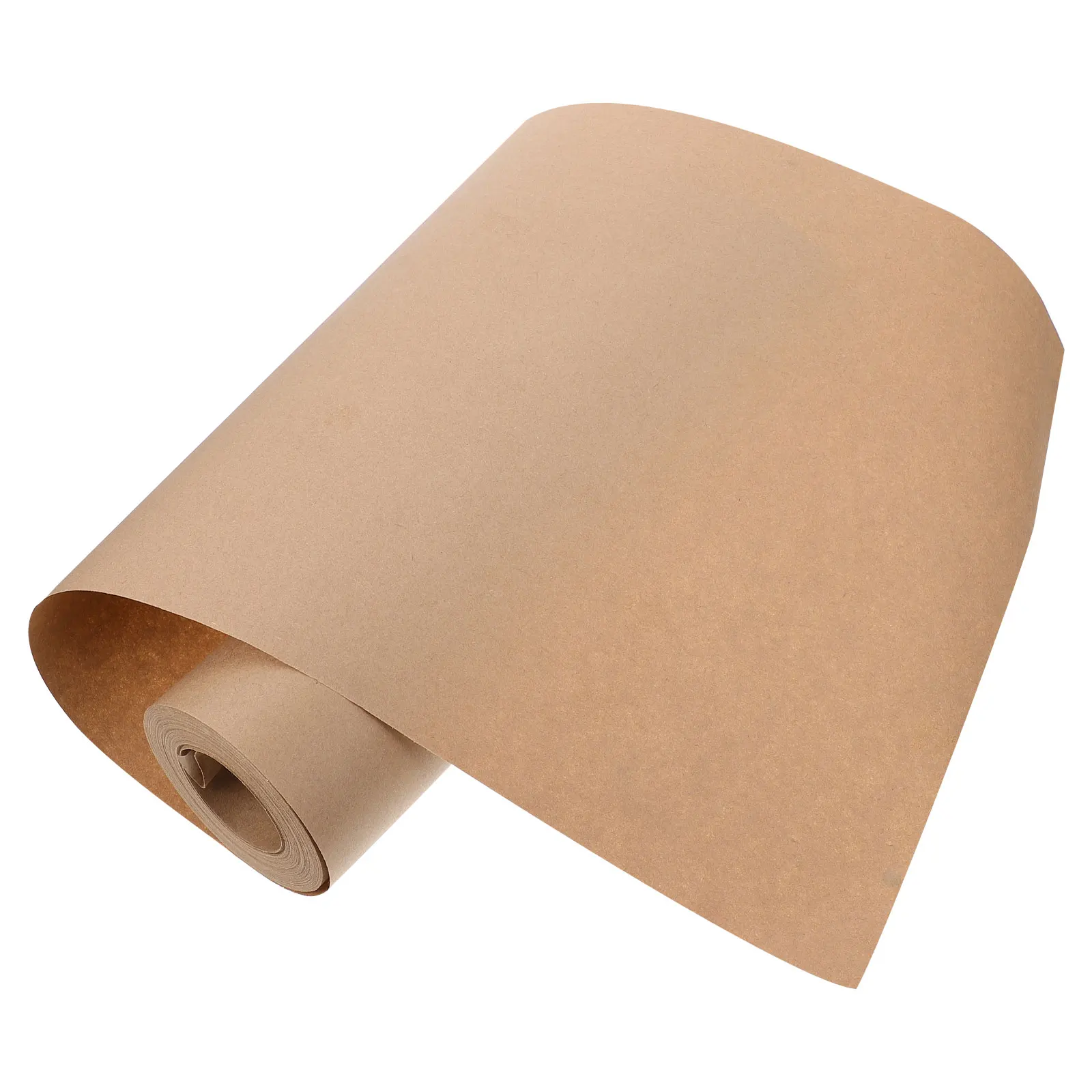 

1 Roll Brown Kraft Roll For Flower Gift Wrapping Packaging Decor Diy Handicraft Packing Cover Set Office Use Bouquet Packing