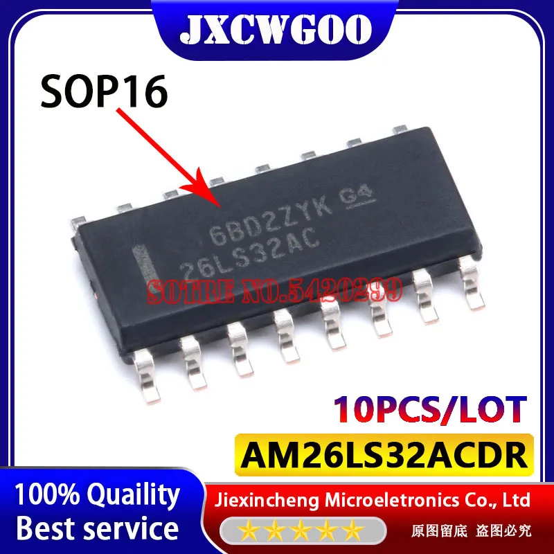 AM26LS32ACDR 26LS32AC AM26LS32AC AM26LS32 SOP16 New orignal 10PCS