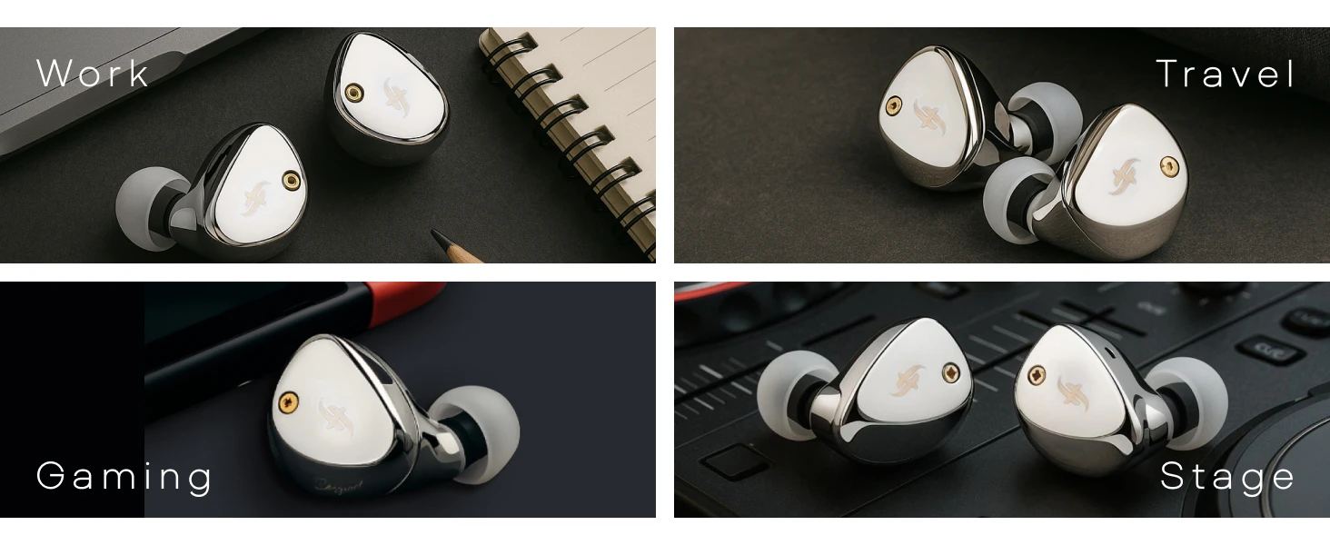 SIMGOT ET142 PZT IEM-Kopfhörer, kabelgebundene Ohrhörer und fortschrittliche Dual-Symmetrische magnetische Planar-Ohrhörer mit Dual-Düse und Tuning-LC7-Kabel – Detail 10