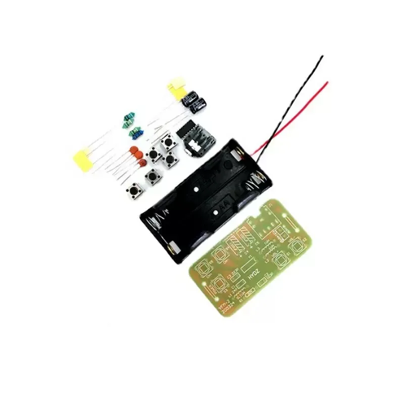 1PCS FM Stereo Radio Kit Electronic DIY Production Soldering Parts Components Practice Board Practice Teaching