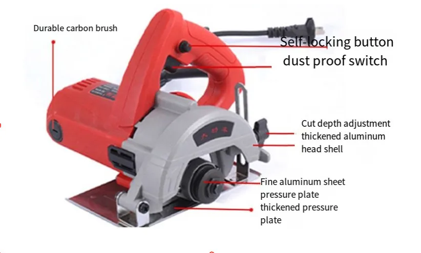 All copper, high power tile cutting machine, stone wood floor tile, concrete cutting machine, power tools