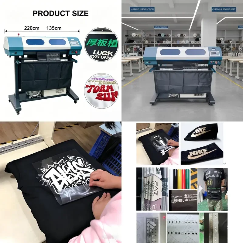 

AP01 Auto Contour Vinyl Cutting Plotter for 3D PU Foam Flock Heat Transfer Vinyl Cutting Machine for T Shirt Logo