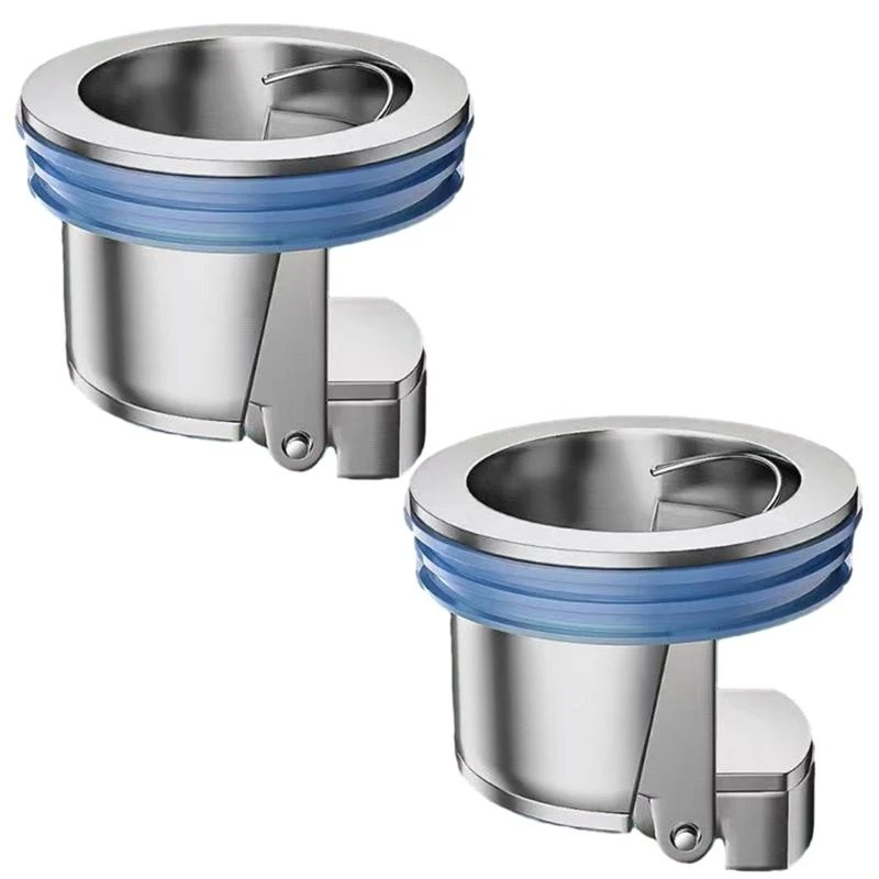 Floor Drain All Copper Odor Prevention Bathroom Drain Cores Anti-odor Deodorization Toilet Drain Filter Drain Stop B95B