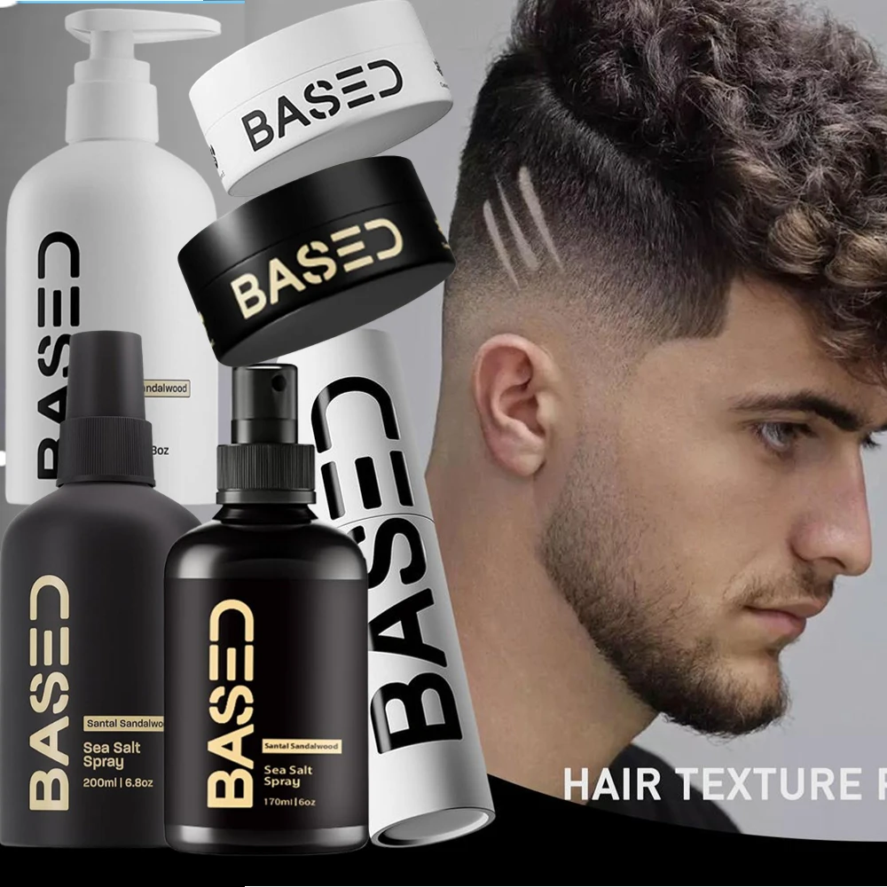 يضيف رذاذ الشعر الملح البحري طويل الأمد حجمًا فوريًا للرجال والنساء، مسحوق تصفيف مموج رقيق للمظهر المثالي