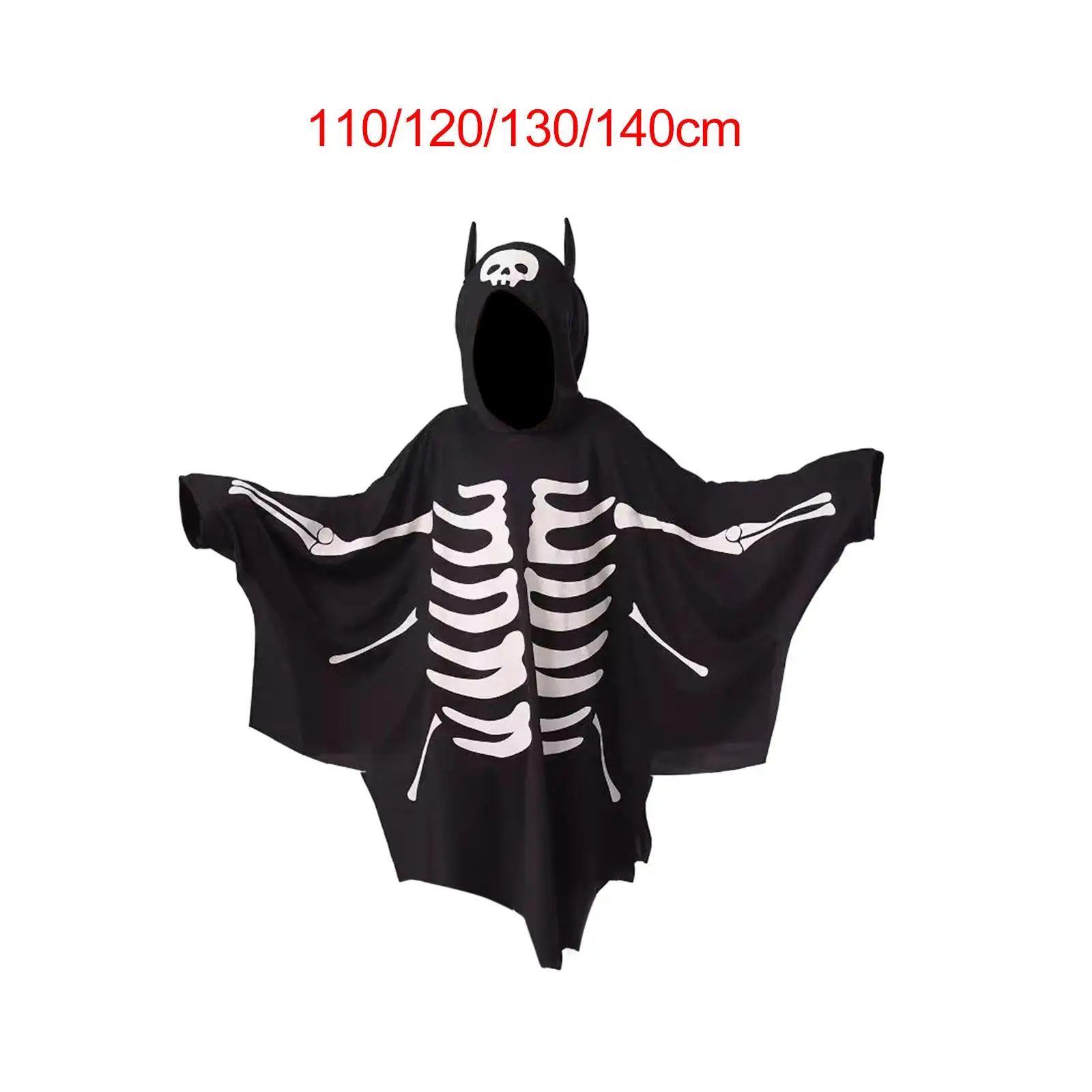 Halloween Bat Costume Glow in The Dark for Nightclub Role Play Birthday