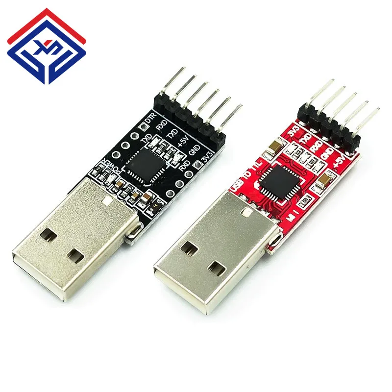 5Pcs CP2102 CH9102 Module USB to Serial Port Module USB to TTL STC Downloader UART Development Board Integrated Circuit
