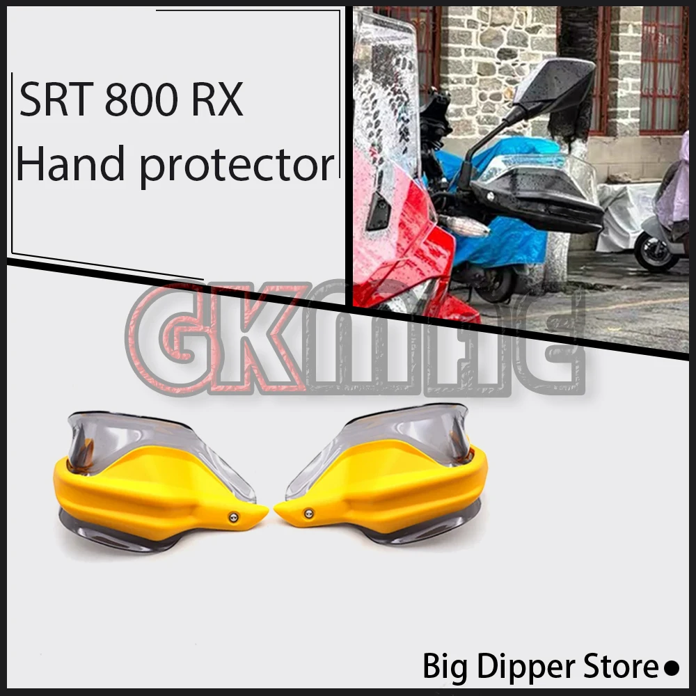 Fit For QJMOTOR SRT 800 RX SRT800RX Motorcycle Modified Handlebar Hand Guards Hand Wind Shield Deflector Protector Accessories
