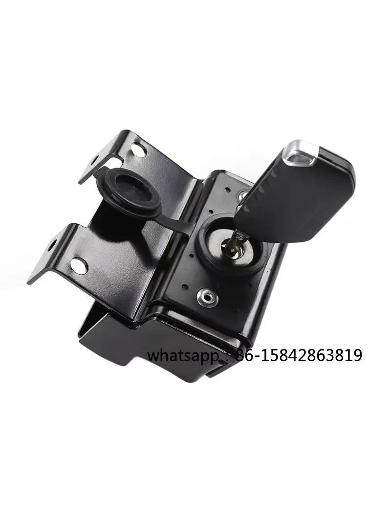 07-21 Wrangler JK/JL Cover Lock Hybrid Edition China Network Modified Anti-theft Lock Hood Lock Accessories