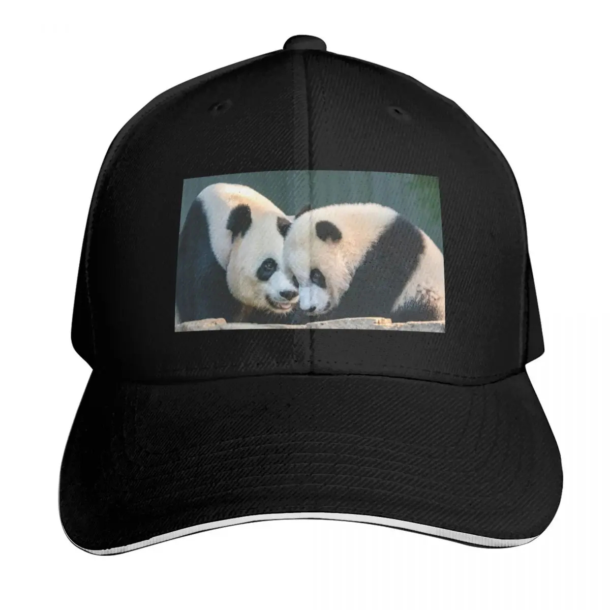 Mei Xiang and Xiao Qi Ji at the Smithsonian's National Zoo Baseball Cap Icon custom Hat Hat men designer cap Woman Men's