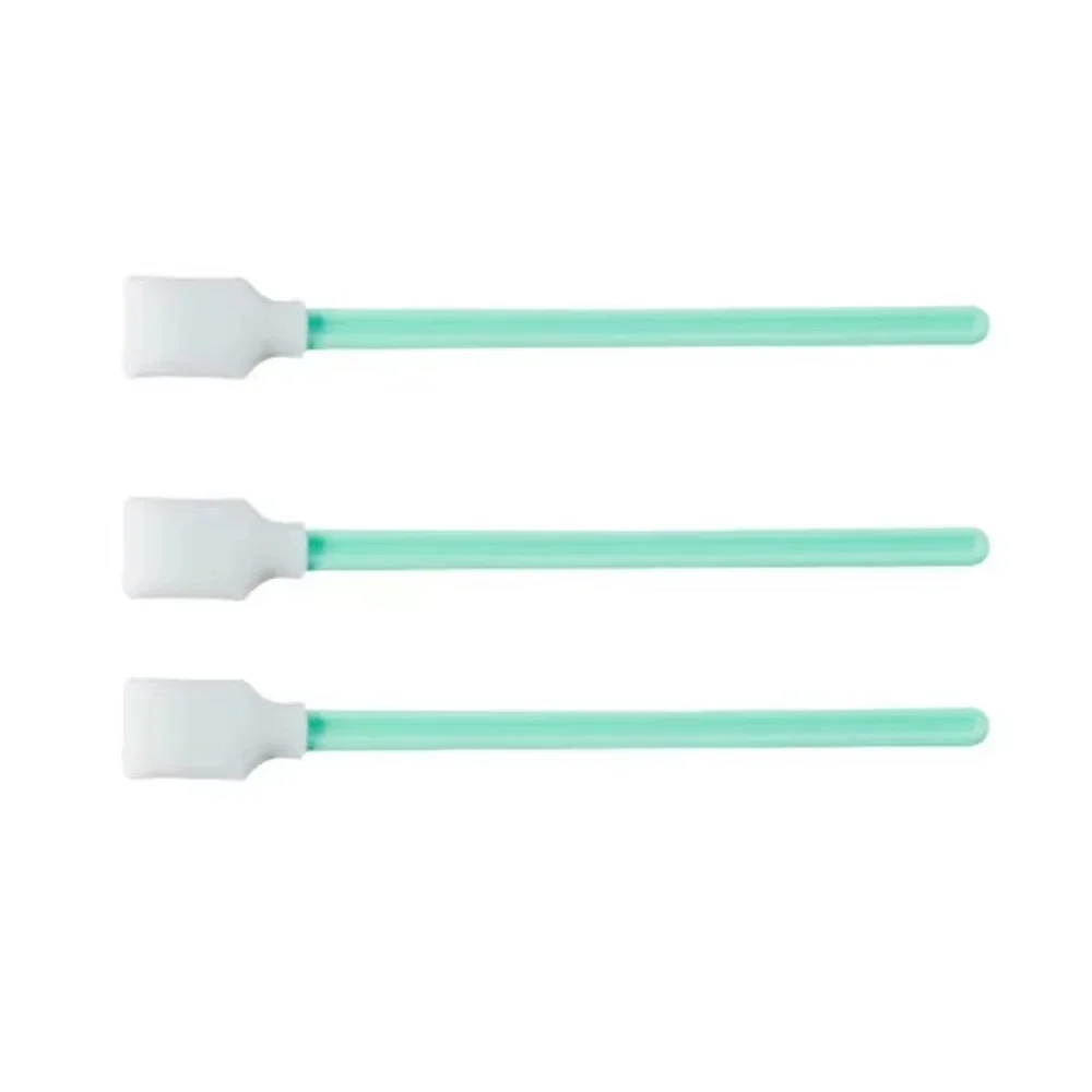 

50pcs/set Sponge Head Clean Swab Printhead Use For Cleaning The Ink Of Fax Machine Inkjet Printer Nozzle Dust Clean Tool