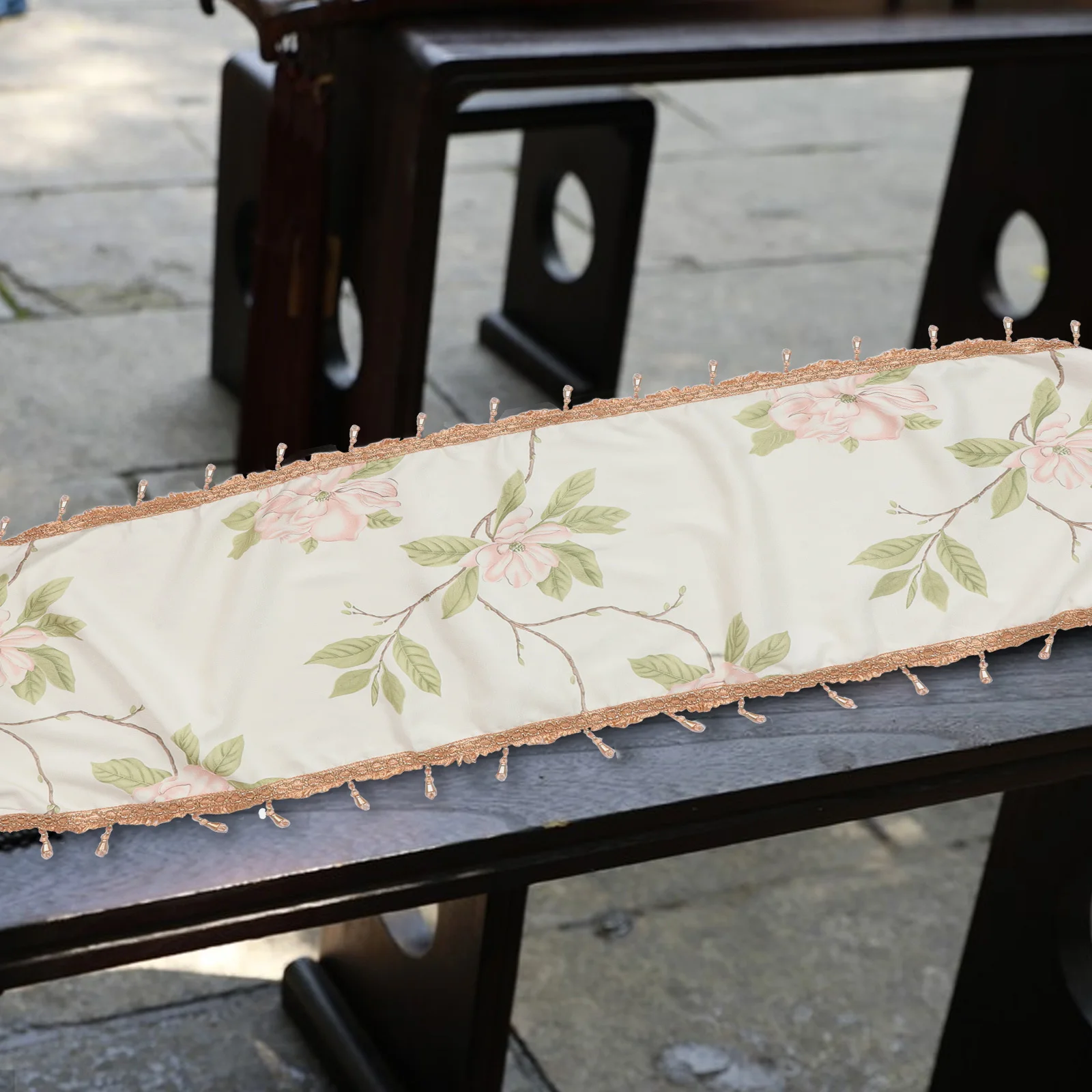 

Guzheng Chinese Style Cotton Linen Zither Protector Dust Foldable Anti Scratch Instrument Cover For Music Zither Reusable Covers