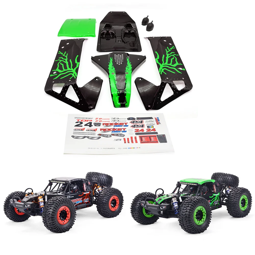Nuovo kit carrozzeria RC 7534 7535 7536 7537 per ZD Racing DBX-10 DBX10 1/10 RC Car Upgrade Parts Accessori di ricambio,4