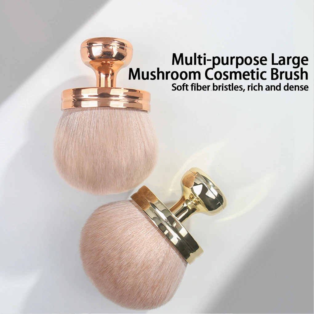 1 pz pennello per trucco super morbido pennello per cipria extra soffice con testa a fungo pennello per fard multiuso strumenti di bellezza all'ingrosso