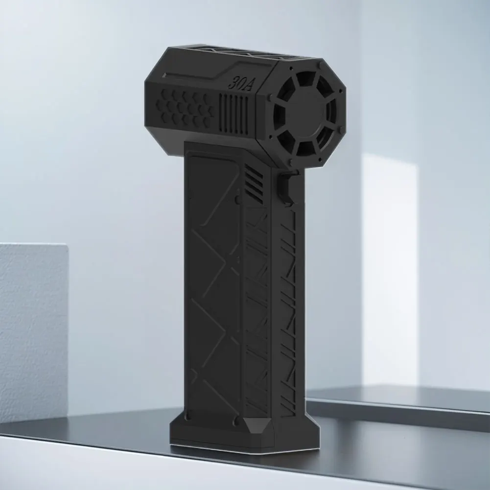 130000   RPM Bürstenloser Motor Mini Turbo Jet Ventilator USB wiederaufladbar Leistungsstarkes Gebläse Luftstaubsauger für Autoreinigung Camping