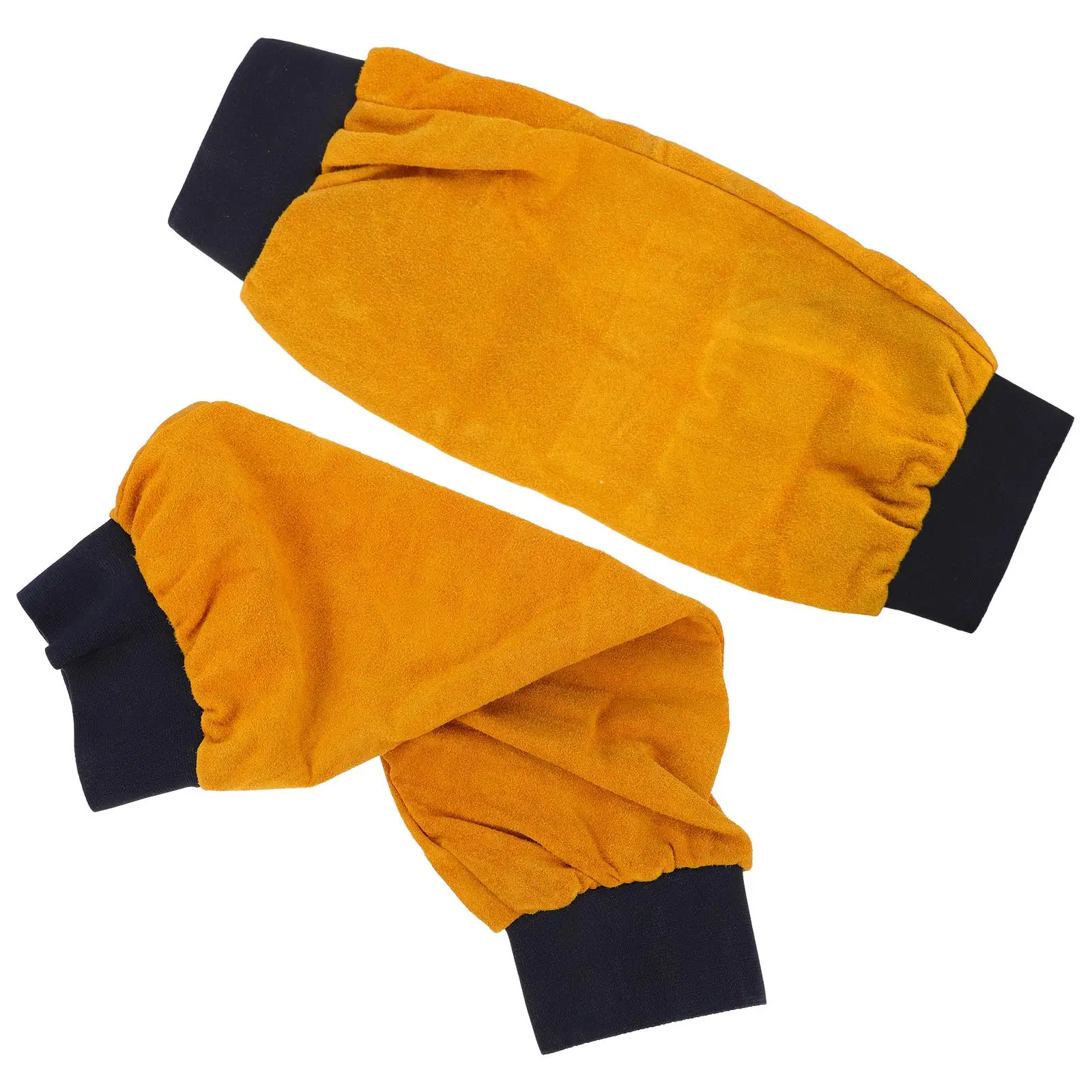 

Labor Protection Sleeve Arm Sleeves Guard Practical Working Heat Resistant Cowhide Suede Welding Leather