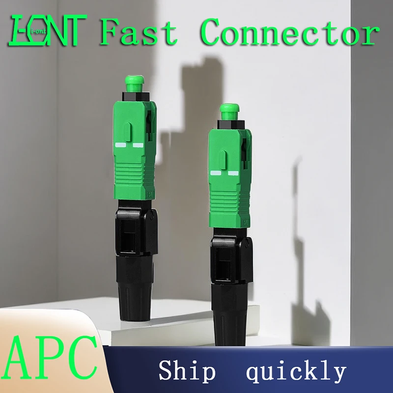 FTTH SC APC Single Mode Fiber Optic Connector, Fast Connector, Free Shipping