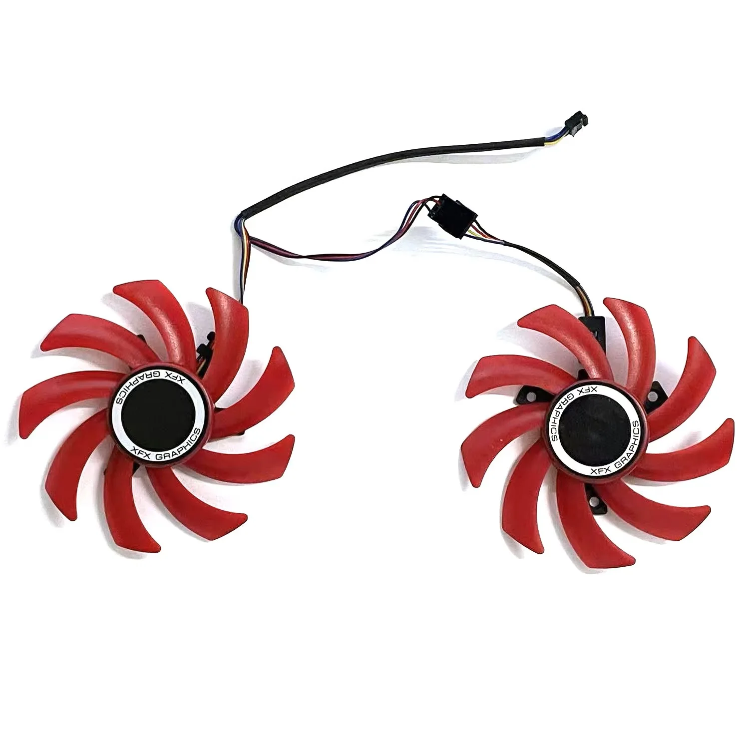 Brand new cooler fan 85MM 4PIN FDC10U12S9-C FY09010H12LPB suitable for HIS XFX RX 570 RS R9 285 390x Rx580 graphics card cooling