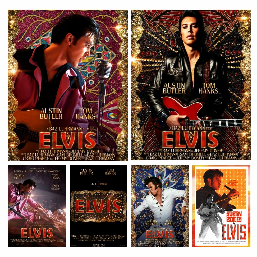 Elvis Movie 2022 Diamond Painting Austin Butller Rock Singer Star Musician 5D Mosaic Embroidery Cross Stitch Kit Wall Home Decor