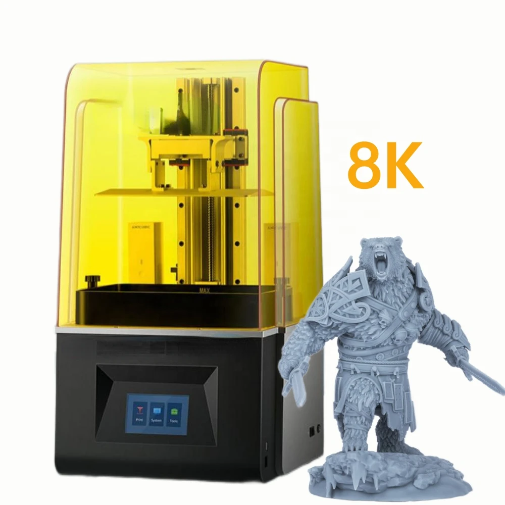 

8K High Precision Photon M3 Premium Large Print Size 219x123x250mm 8K Resin LCD 3D Printer