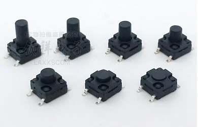 

100 шт./лот водонепроницаемый Сенсорный переключатель 6*6*5 мм 4-pin микро-ключ 4-pin 6x6 серия микро-переключатель