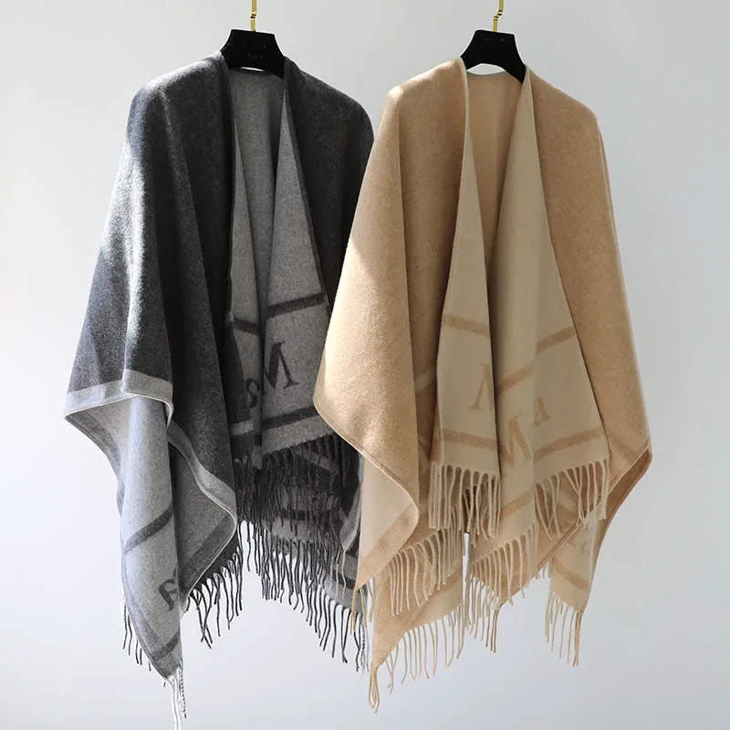 2025 جديد ماما hiver nouveau Pure laine poinçon capot Ne tricoté chaud écharpe coréenne