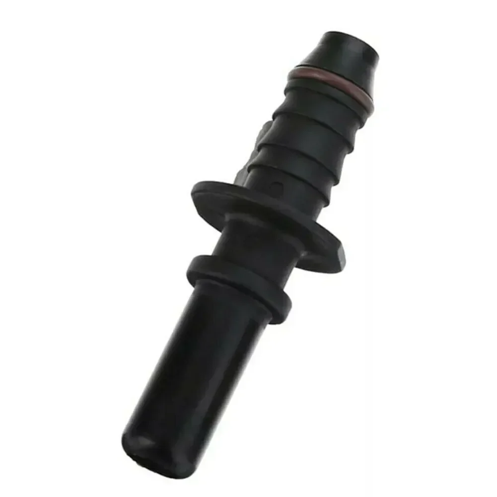 1 peça de nylon 8mm 7.89 linha de mangueira de combustível macho-conector bundy adaptador de liberação rápida acoplador farpa peças pretas acessórios