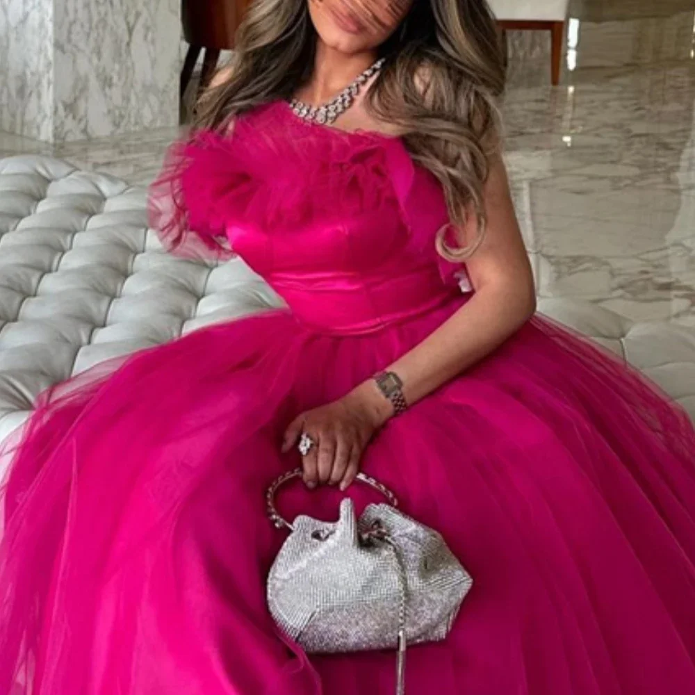 Prom Dresses Elegant Strapless A-line Empire Celebrity Dress Ankle Length Organza Sleeveless Ruched Formal Evening Gowns платье