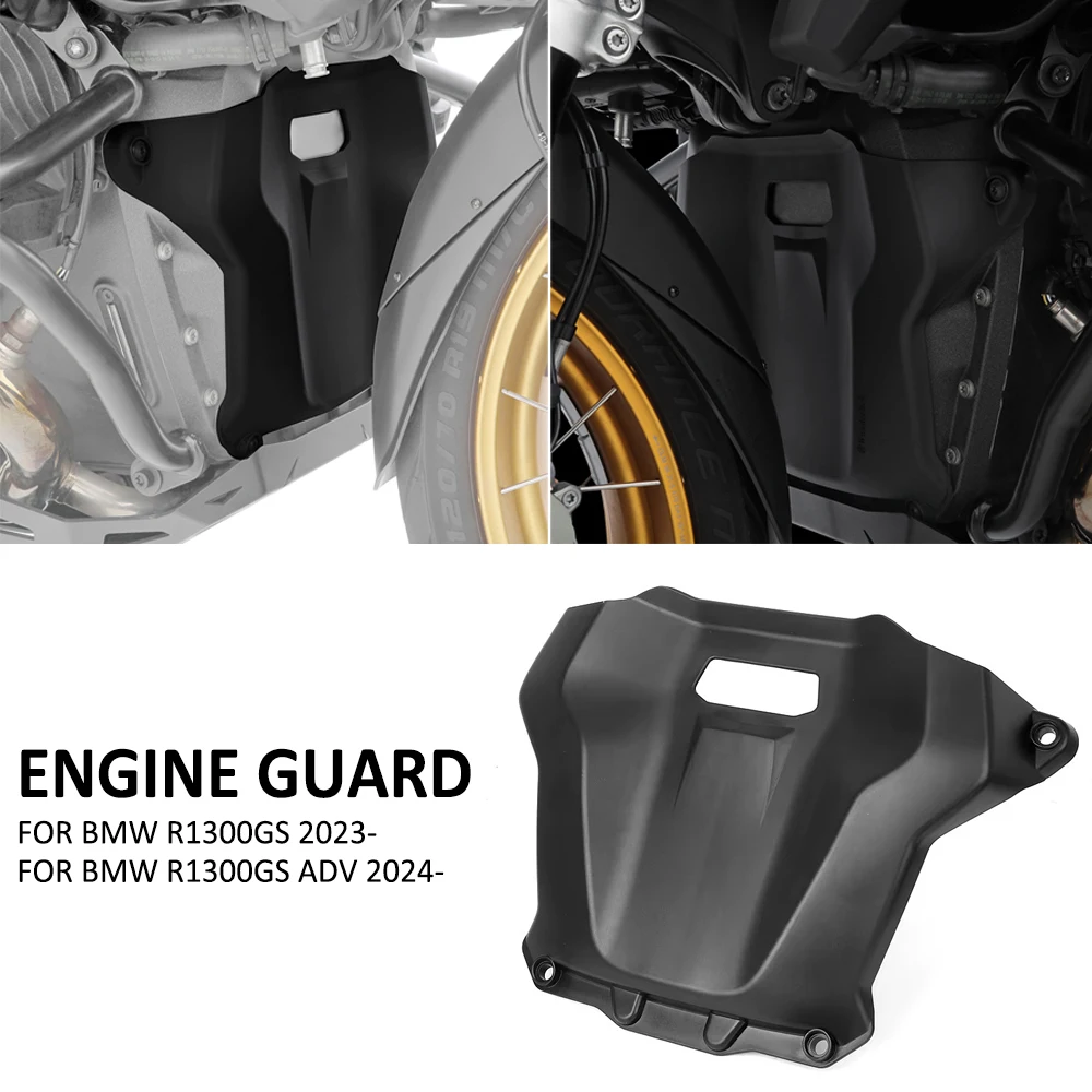 

Для BMW R 1300 GS 2023-R1300GS ADV 2024 2025 передняя защита двигателя мотоцикла, защитная крышка для приключений, защитная крышка корпуса