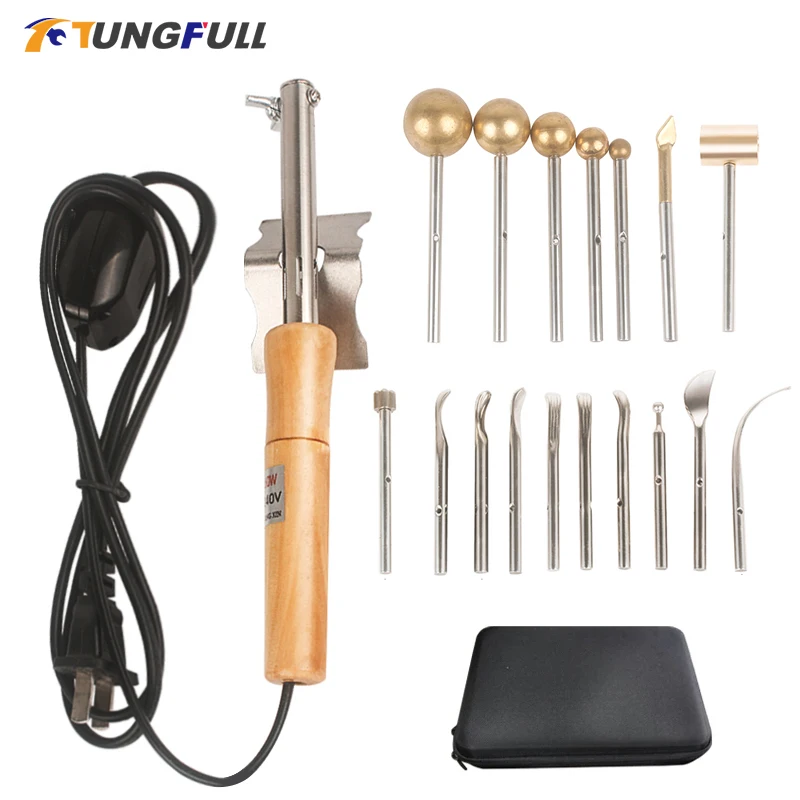 

110V/220V Flower Making Tools for Fabric Soldering Iron Flower Craft DIY Set Flower Ironing Machine Cloth Flower Leather Tools