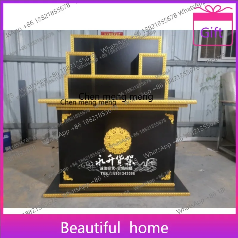 

D1089 Offering Taiwan Incense Case Combination Household Four-sided Buddha Offering Table