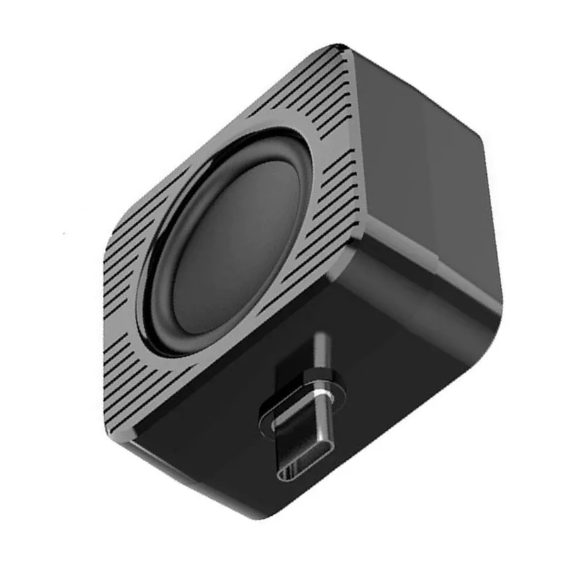 DTB7 Portable Mini Speaker High Volume External Amplifier for Phone Laptop Tablet Direct Plug Design 3W 300mAh